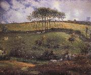 Jean Francois Millet Suburb painting